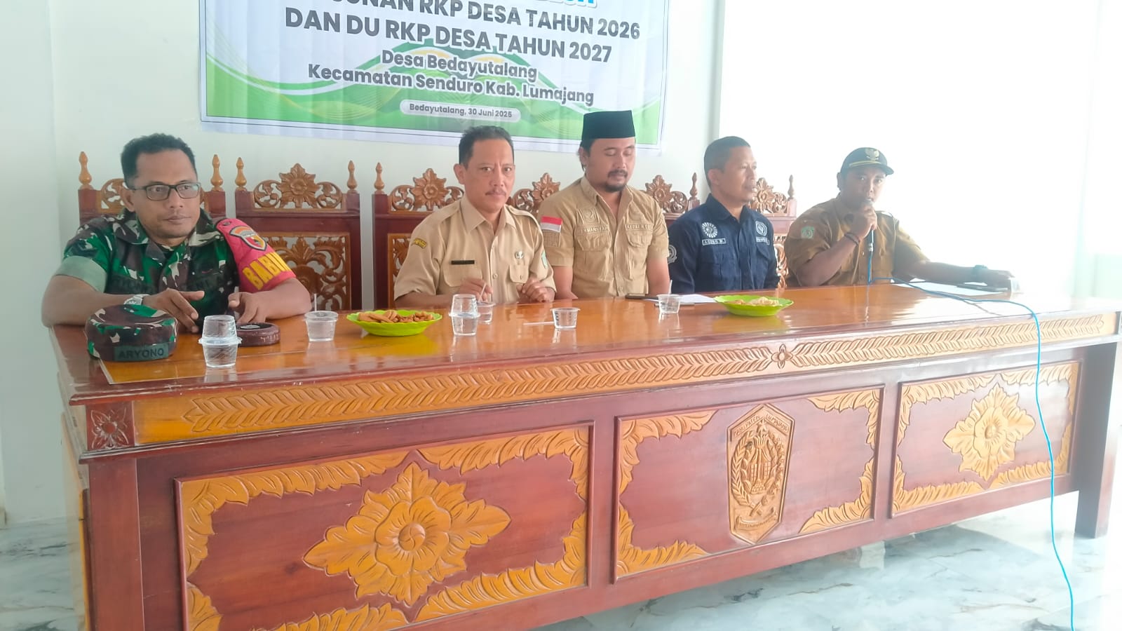 Musyawarah Desa Penyusunan RKP Desa Bedayu Talang Tahun 2026 dan DU. RKP Tahun 2027