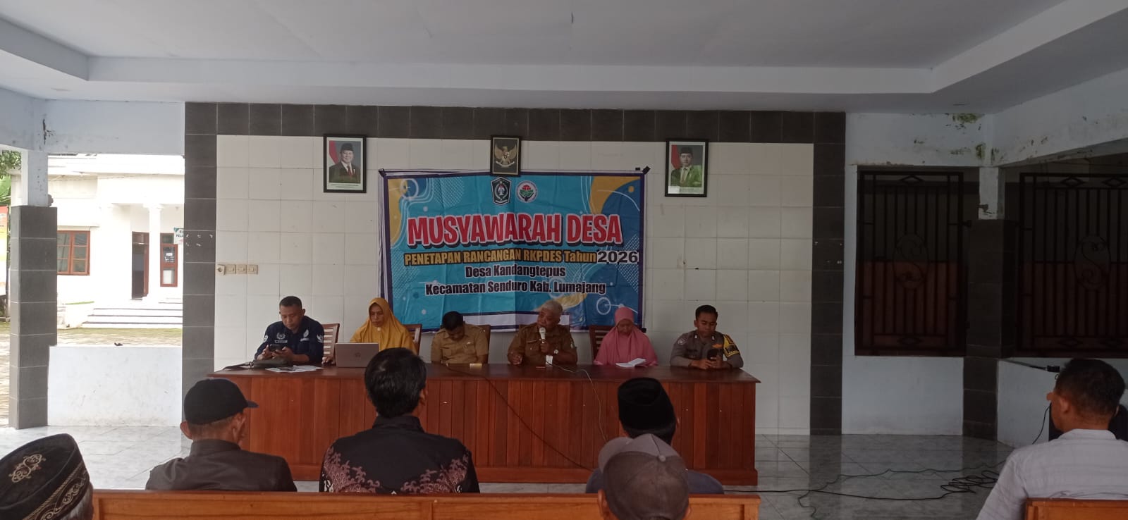 Musyawarah Desa Penyusunan RKP Desa Kandangtepus Tahun 2026 dan DU. RKP Tahun 2027