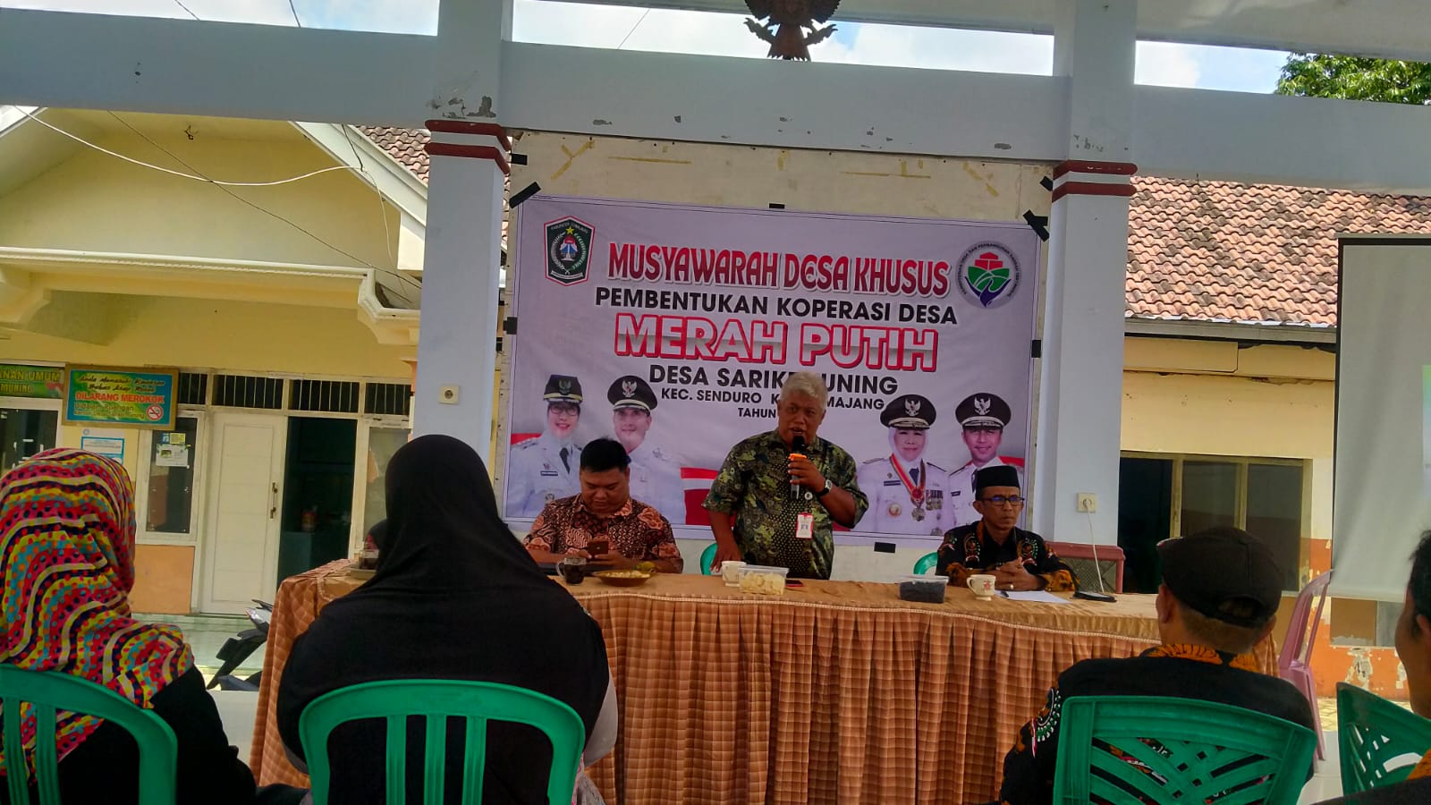 MUSDESUS PEMBENTUKAN KOPERASI MERAH PUTIH DESA SARIKEMUNING