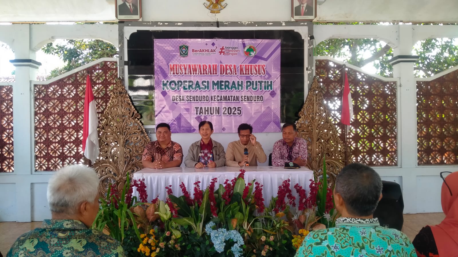 Musyawarah Desa Khusus Pembentukan Koperasi Merah Putih Desa Senduro