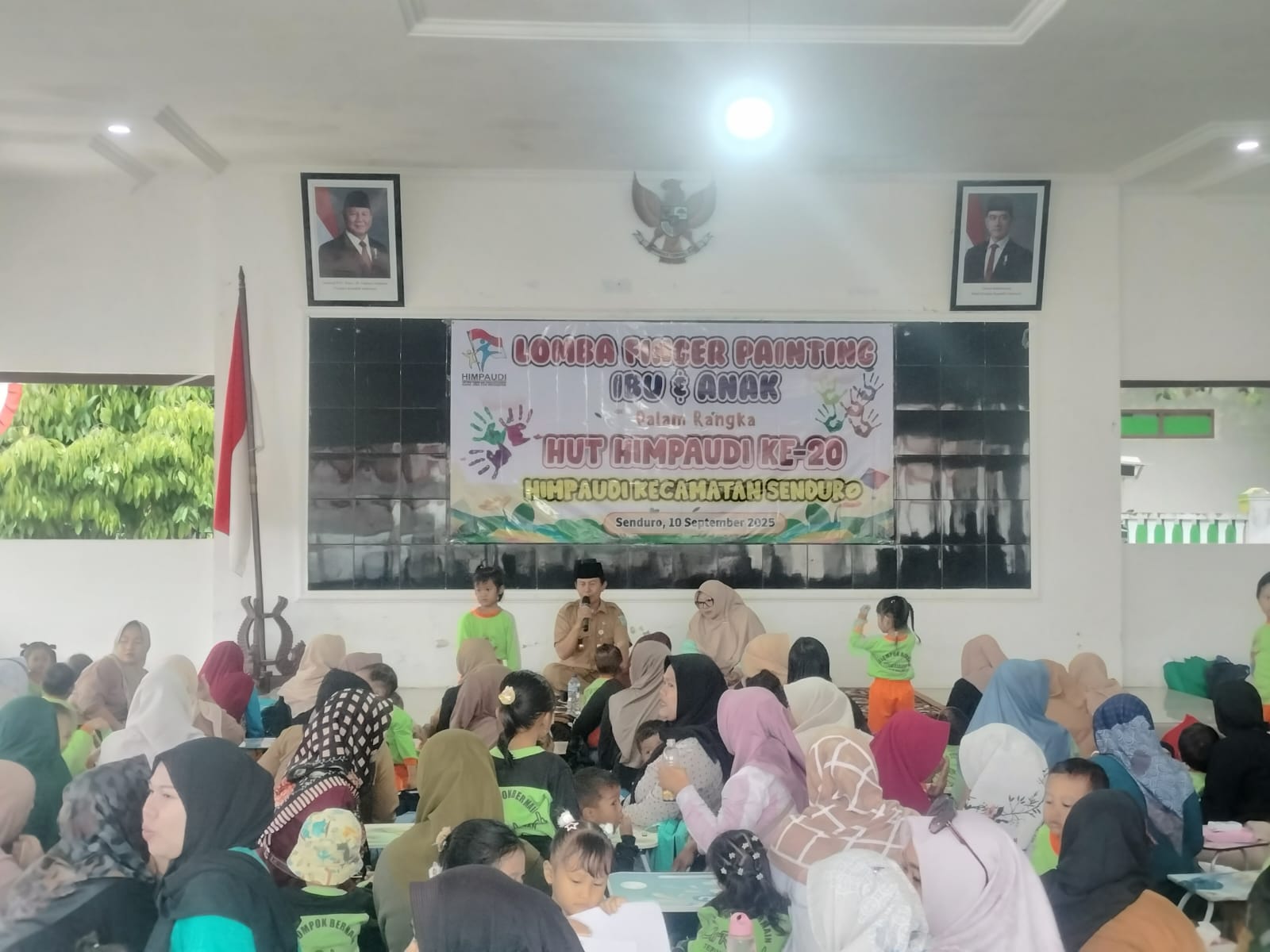 Sambut HUT ke-20, HIMPAUDI Senduro Adakan Lomba Kreatif Anak PAUD