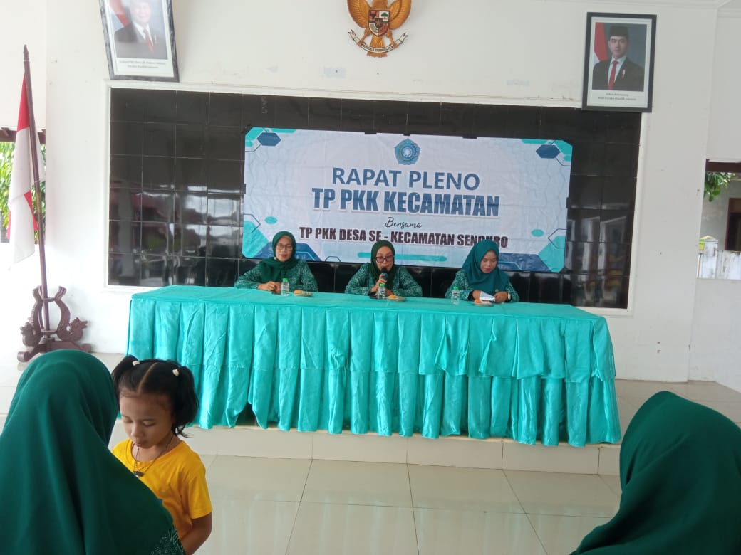 RAPAT PLENO PKK KECAMATAN SENDURO