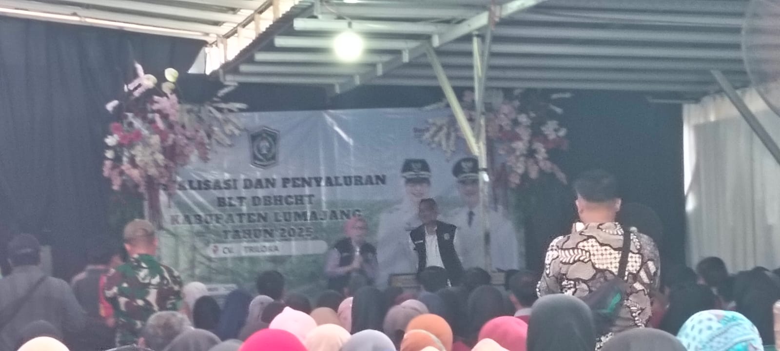 Sosialisasi dan Penyaluran BLT DBHCHT Kabupaten Lumajang