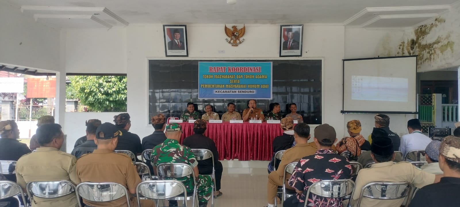 Perkuat Sinergitas, Camat Senduro Pimpin Rakor Pembentukan Masyarakat Hukum Adat Tengger