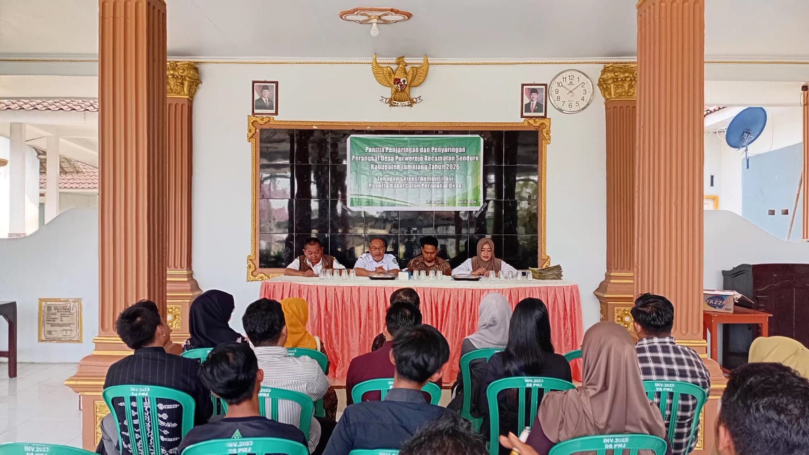 Panwascam Senduro Pastikan Seleksi Administrasi Perangkat Desa Purworejo April 2026 Transparan