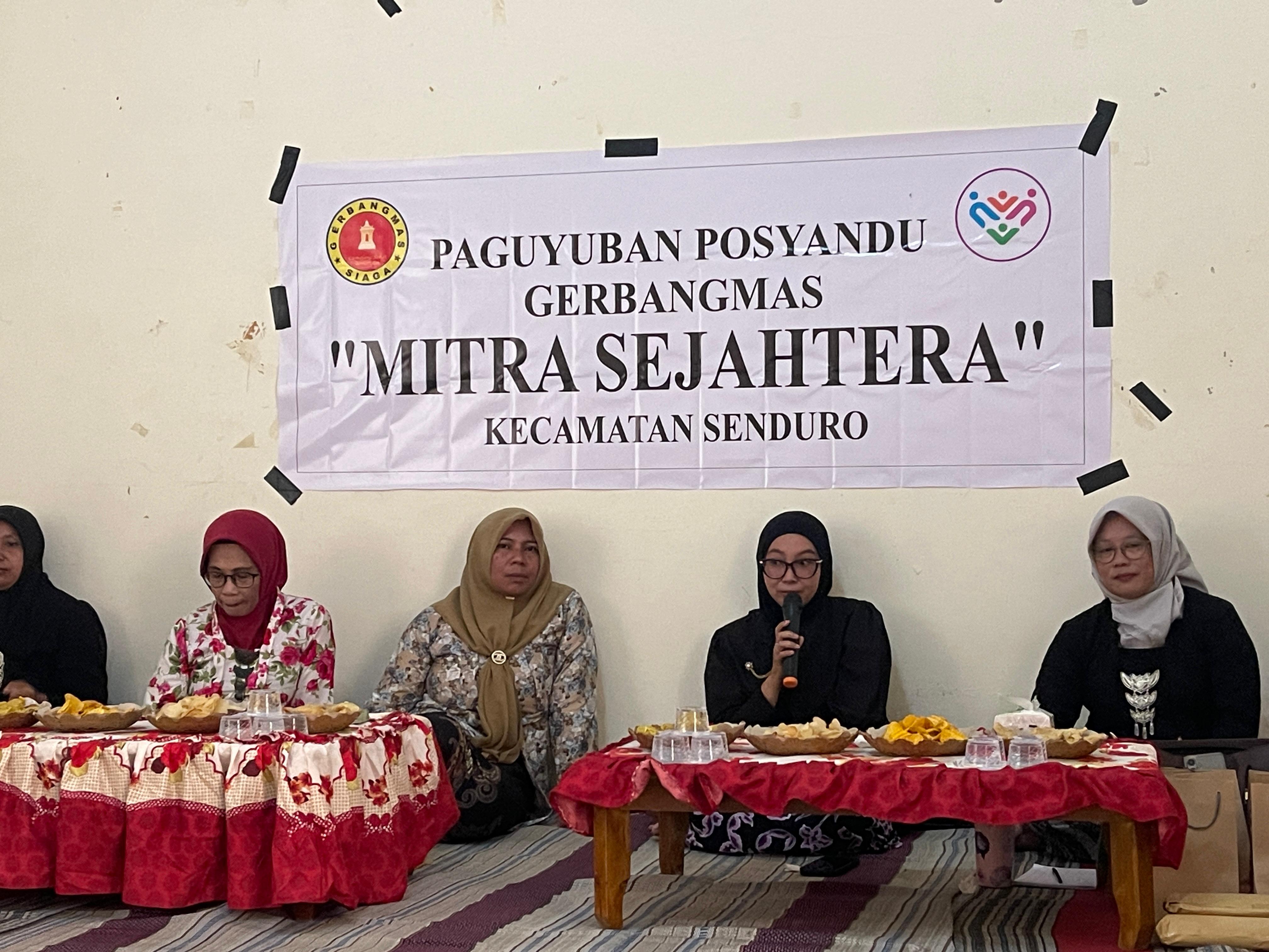  Pembina Posyandu Kecamatan Senduro Hadiri Paguyuban Gerbangmas Mitra Sejahtera di Wonocepokoayu