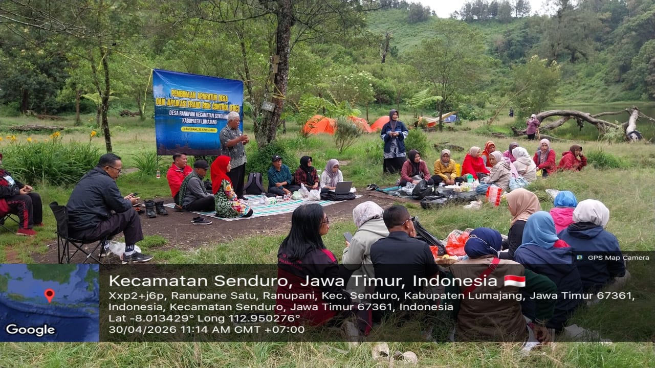 Tingkatkan Kompetensi, Aparatur Desa se-Kec. Senduro Ikuti Pembinaan dan Sosialisasi Aplikasi FRC