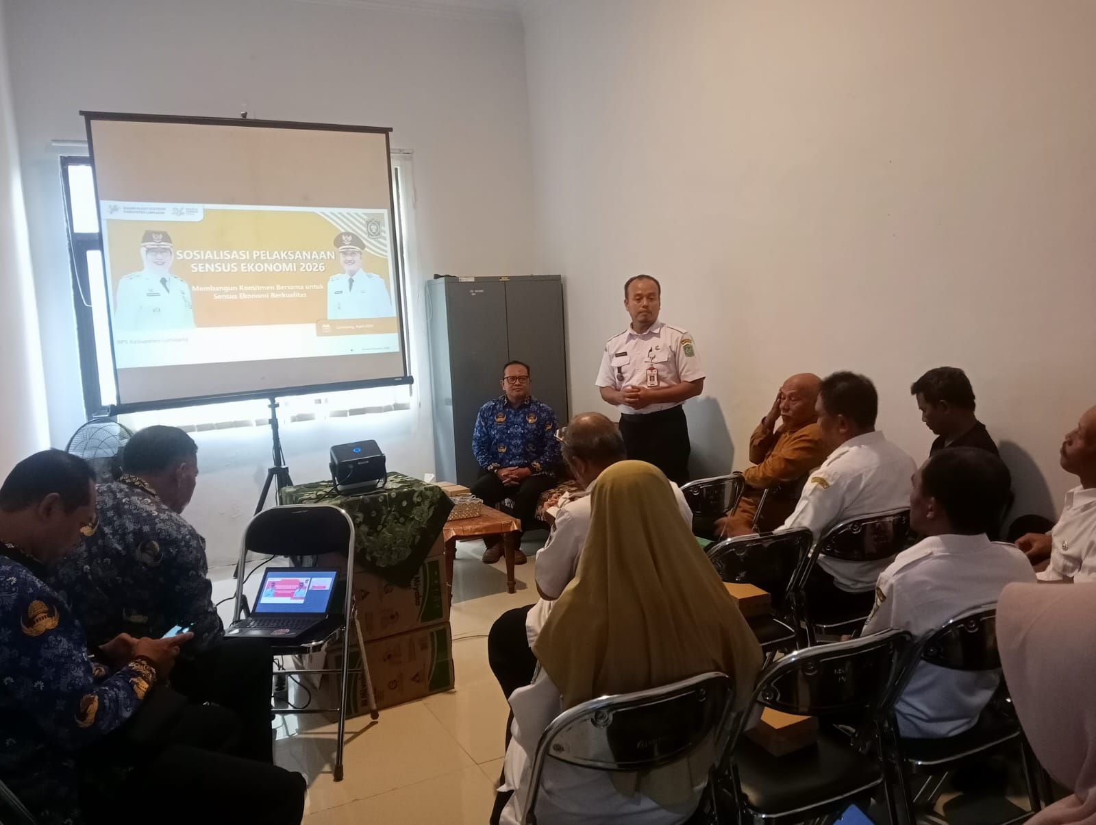Camat Senduro Pimpin Sosialisasi Sensus Ekonomi Guna Petakan Potensi Wilayah