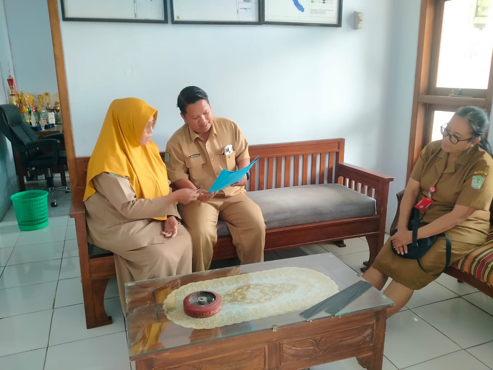 PANWASCAM SENDURO KAWAL KETAT PENDAFTARAN PENJARINGAN PERANGKAT DESA KANDANGTEPUS