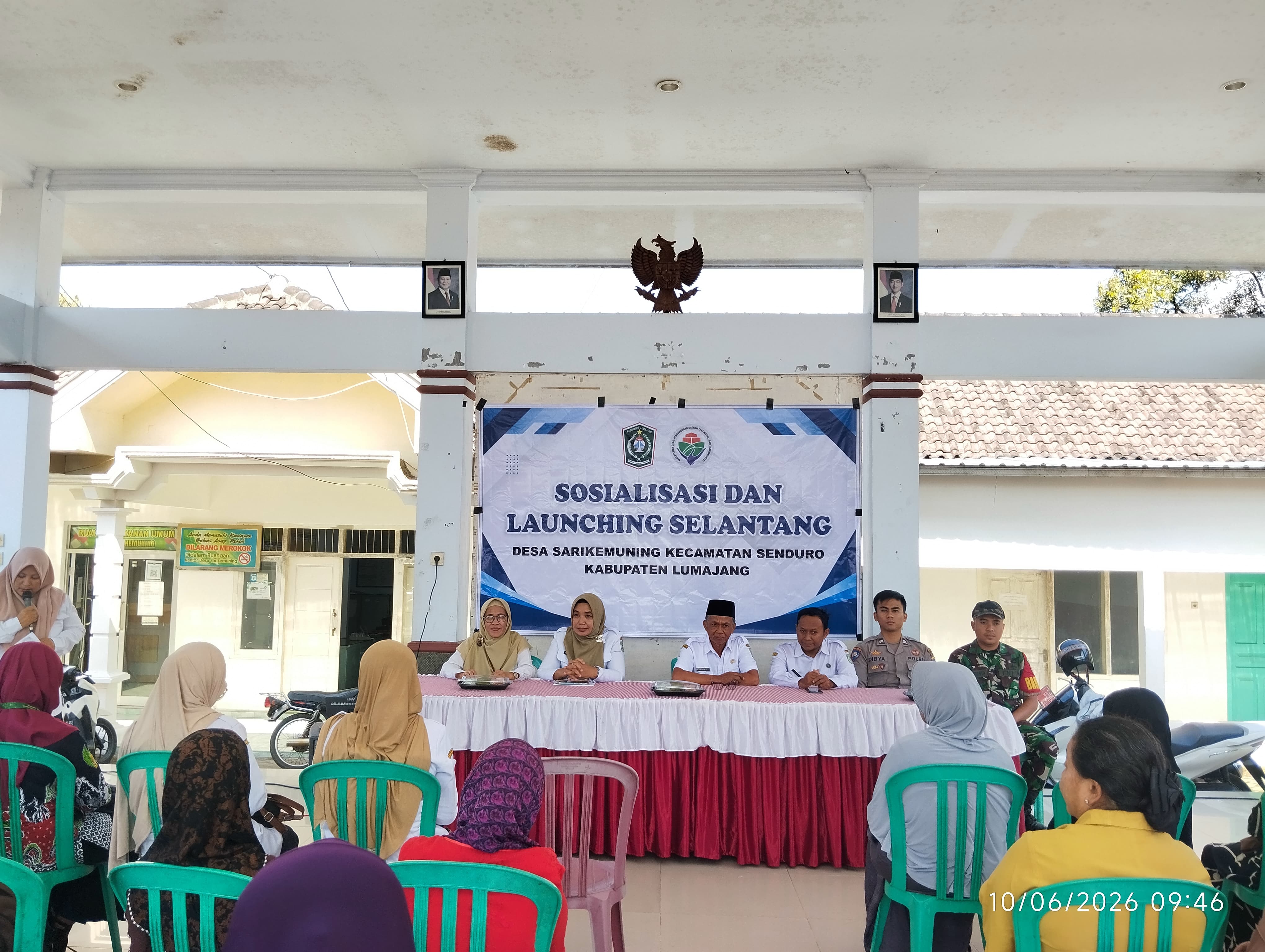 Wujudkan Lansia Tangguh dan Bermartabat, Desa Sarikemuning Launching Program SELANTANG