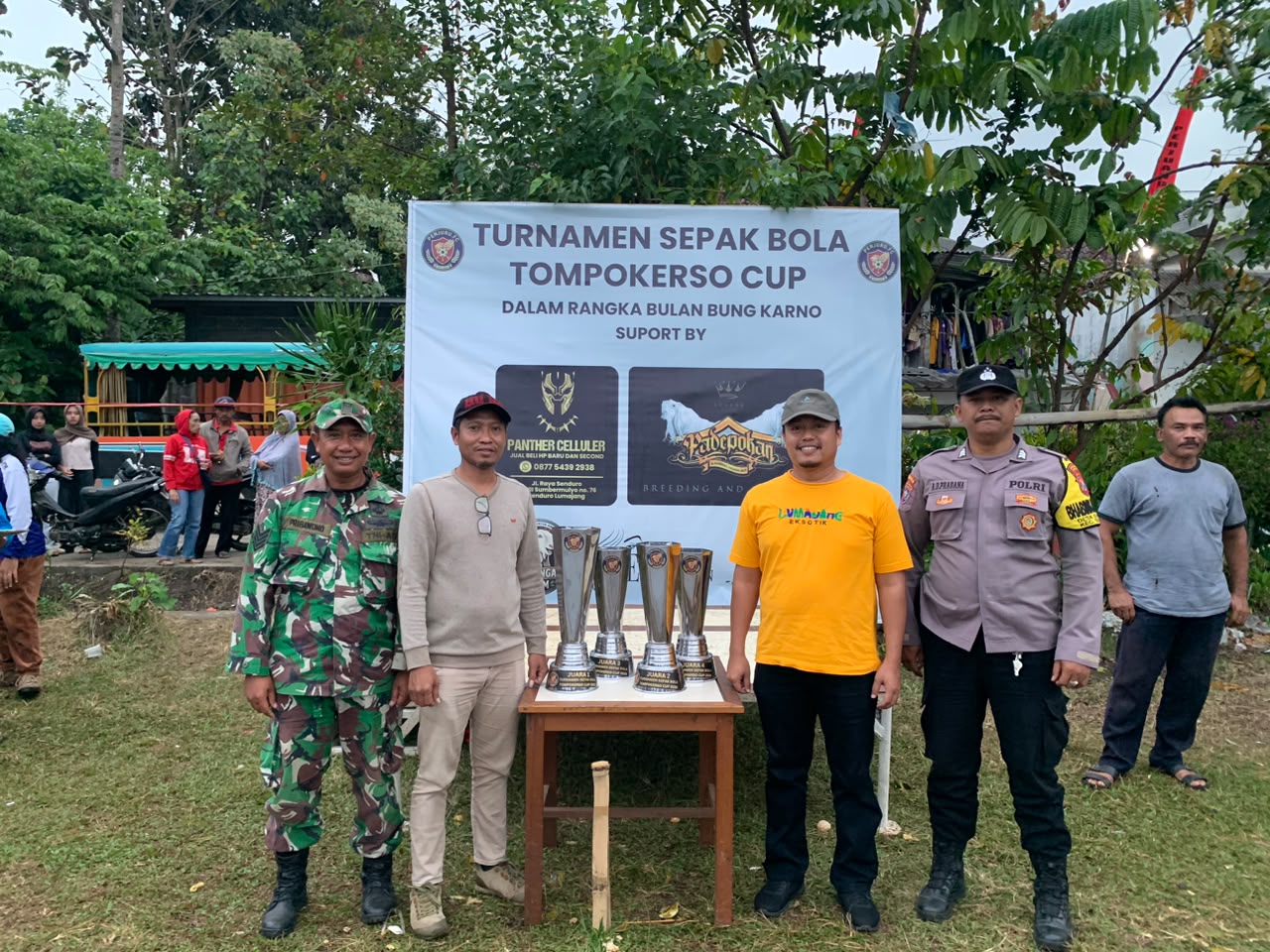 Camat Senduro Tutup Turnamen Tompokerso Cup I, Ajang Sportivitas dan Pererat Kebersamaan Warga