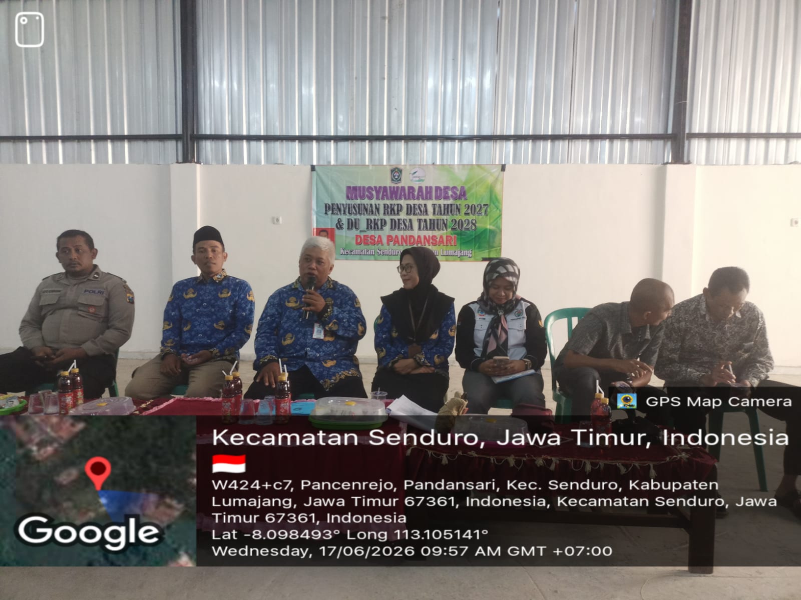  Pemdes Pandansari Bersama Tim Binwas Kecamatan Senduro Gelar Musdes RKPDes 2027 dan DU RKPDes 2028
