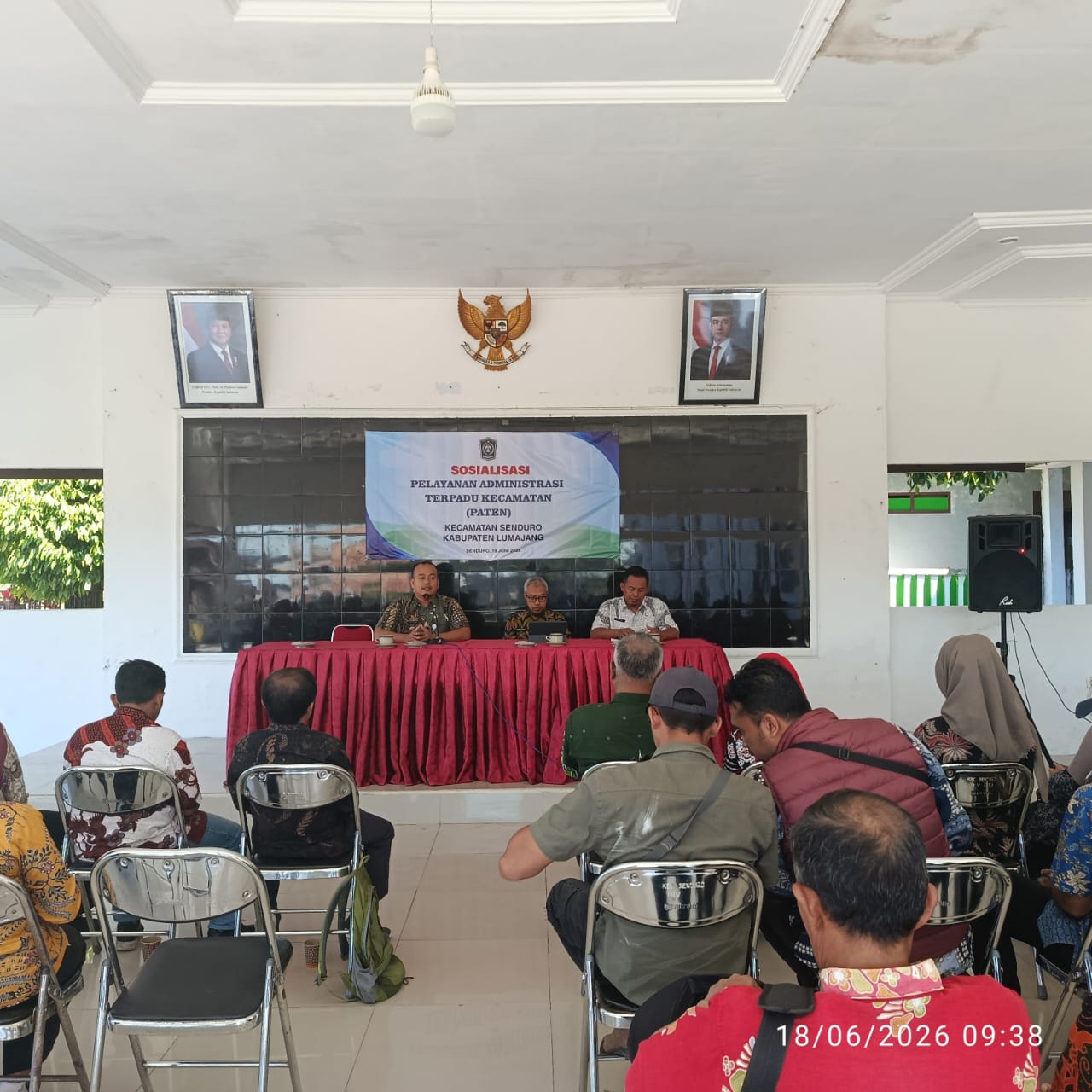 Camat Senduro Pimpin Sosialisasi PATEN untuk Optimalisasi Layanan Administrasi Publik