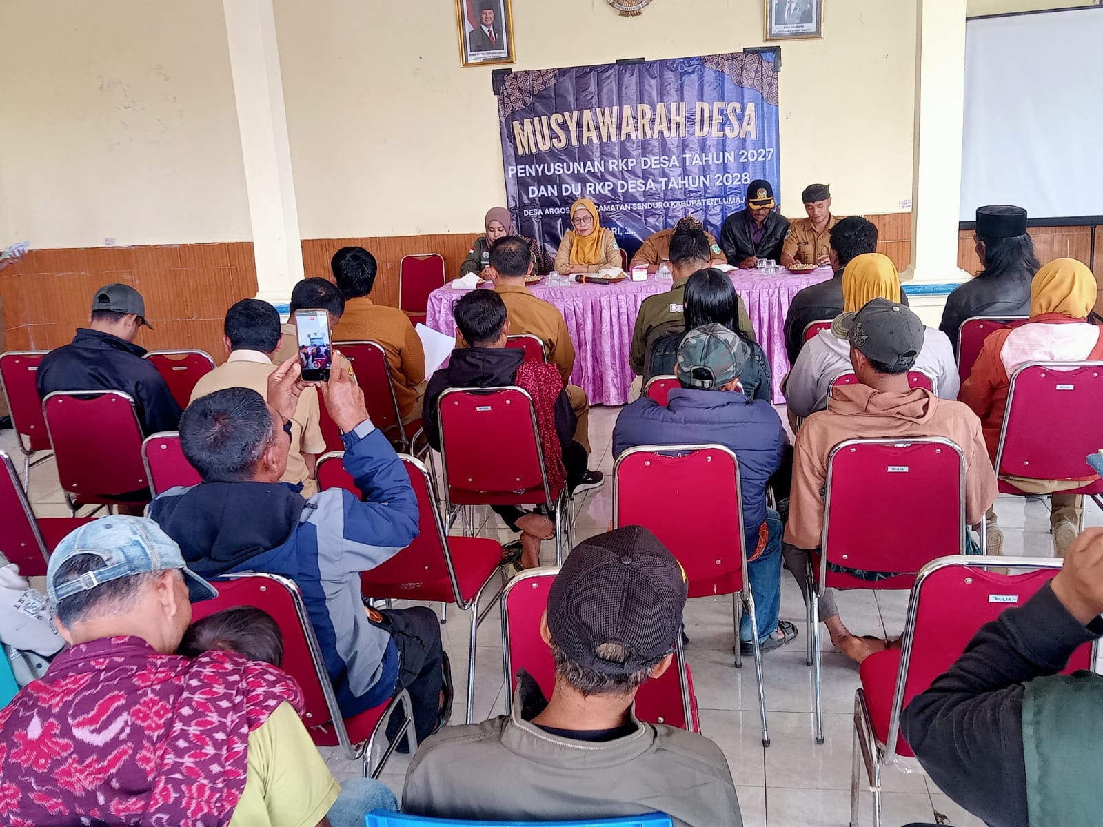 Pemerintah Desa Argosari Gelar Musdes Penyusunan RKPDes 2027 dan DU-RKPDes 2028