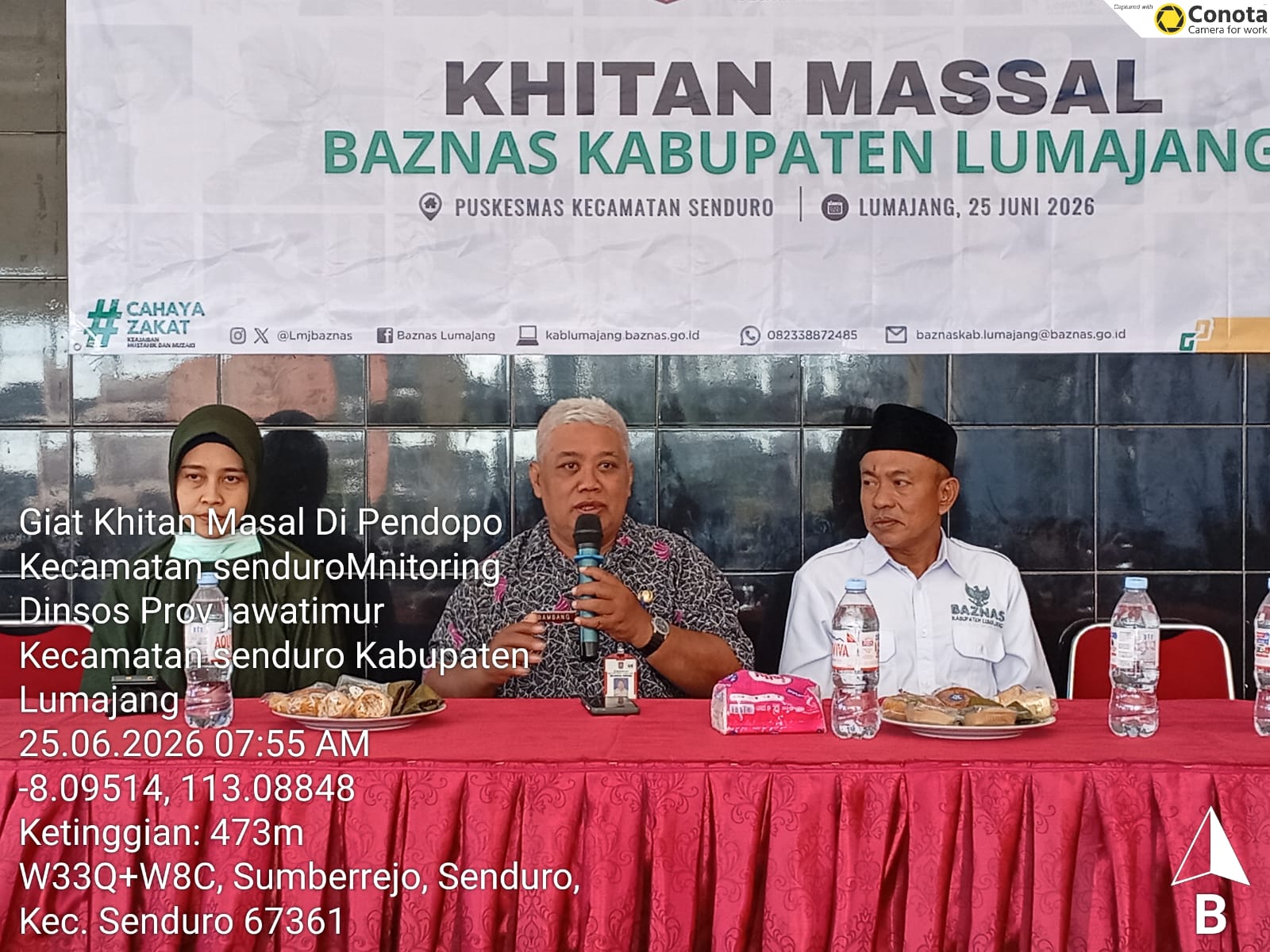 Sekcam Senduro Buka Khitan Massal BAZNAS Lumajang: Wujud Kepedulian Sosial di Tengah Masyarakat