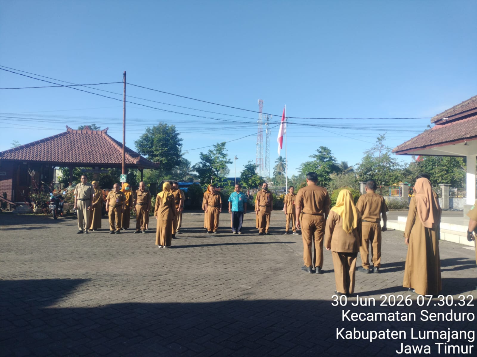 Kasi PMD Pimpin Apel Gabungan di Kecamatan Senduro untuk Tingkatkan Sinergi Lintas Sektor