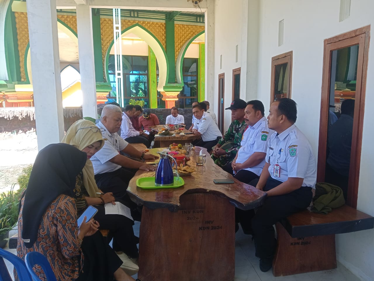 Panwascam Senduro Hadiri Pembentukan Panitia Penjaringan Perangkat Desa Kandangan