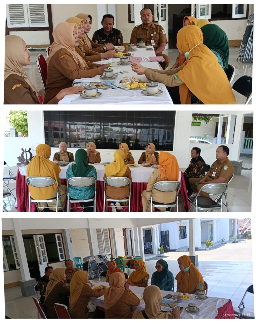 Camat Senduro Hadiri Rapat Monitoring dan Evaluasi TP3S